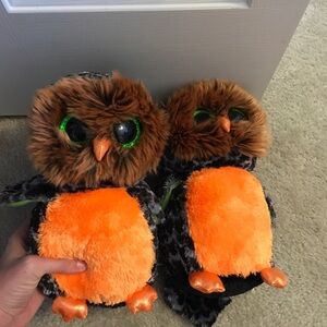 Ty stuffed owls